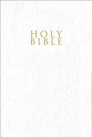 Carte NIV, Gift and Award Bible, Leather-Look, White, Red Letter, Comfort Print Zondervan