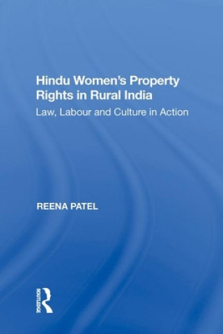 Könyv Hindu Women's Property Rights in Rural India PATEL