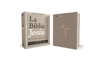 Carte La Biblia Jesus NVI, Tapa Dura, Tela Gris Zondervan