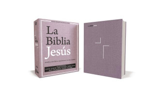 Carte Biblia Jesus NVI, Tapa Dura, Tela Lavanda Zondervan