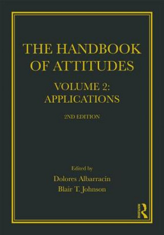 Książka Handbook of Attitudes, Volume 2: Applications Dolores Albarracin