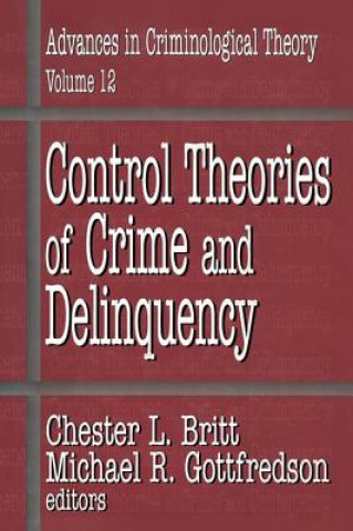 Kniha Control Theories of Crime and Delinquency GOTTFREDSON