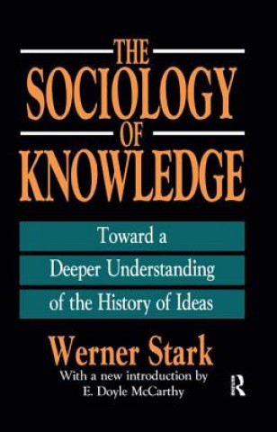 Kniha Sociology of Knowledge 