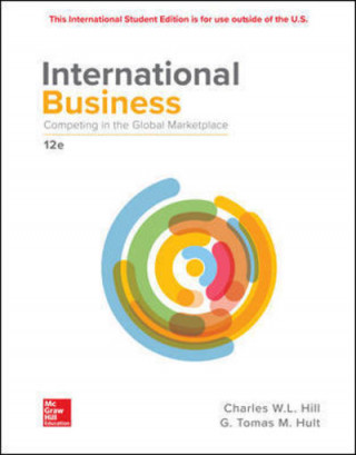 Könyv ISE International Business: Competing in the Global Marketplace Hill