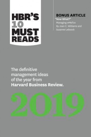 Carte HBR's 10 Must Reads 2019 Harvard Business Review