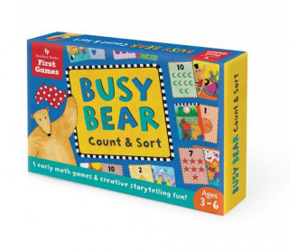 Knjiga Busy Bear Count & Sort Game Debbie Harter