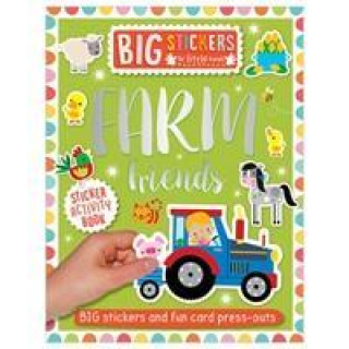 Carte Big Stickers for Little Hands: Farm Friends 