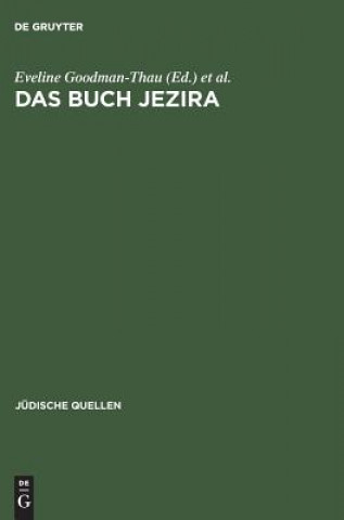 Livre Buch Jezira - Sefer Jezira Eveline Goodman-Thau