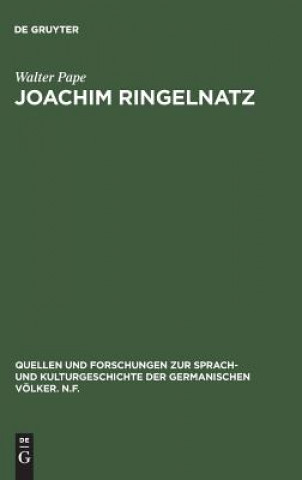 Book Joachim Ringelnatz WALTER PAPE