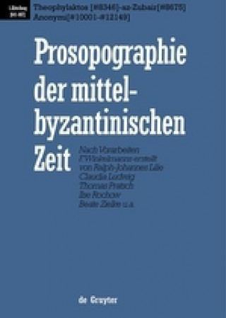 Könyv Theophylaktos (#8346) - az-Zubair (#8675), Anonymi (#10001 - #12149) F. Winkelmann