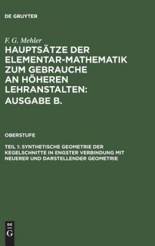 Knjiga Hauptsatze der Elementar-Mathematik zum Gebrauche an hoeheren Lehranstalten F. G. MEHLER