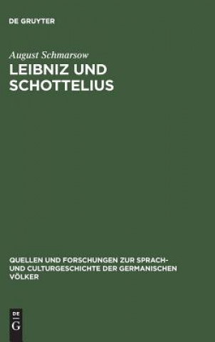 Carte Leibniz und Schottelius AUGUST SCHMARSOW