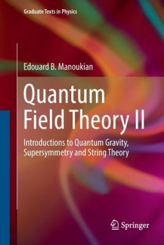 Kniha Quantum Field Theory II EDOUARD B MANOUKIAN
