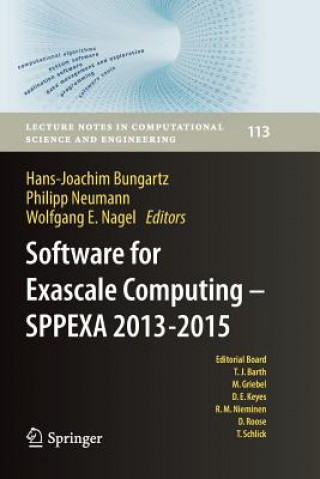 Kniha Software for Exascale Computing - SPPEXA 2013-2015 HANS-JOACH BUNGARTZ