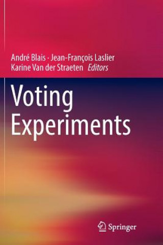 Kniha Voting Experiments ANDR BLAIS