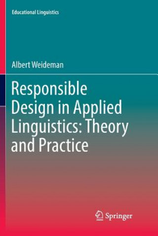 Książka Responsible Design in Applied Linguistics: Theory and Practice ALBERT WEIDEMAN