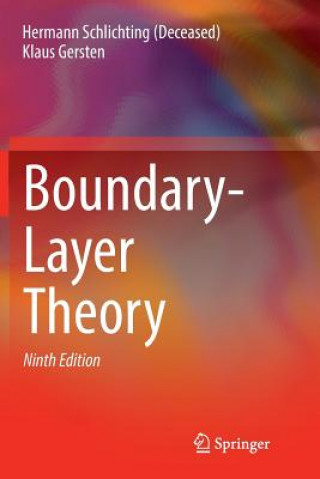 Książka Boundary-Layer Theory SCHLICHTING  DECEASE