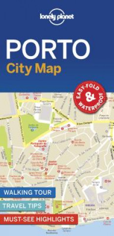 Tiskovina Lonely Planet Porto City Map Planet Lonely