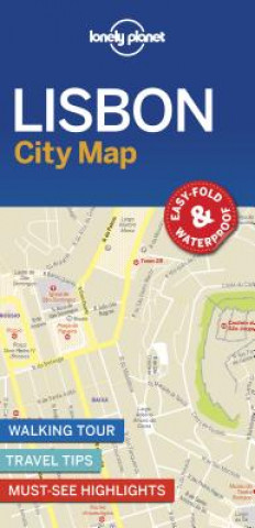 Nyomtatványok Lonely Planet Lisbon City Map Planet Lonely