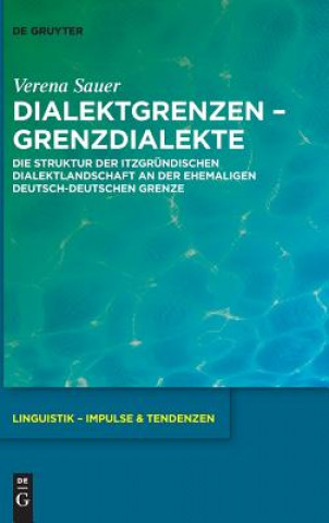 Kniha Dialektgrenzen - Grenzdialekte Verena Sauer
