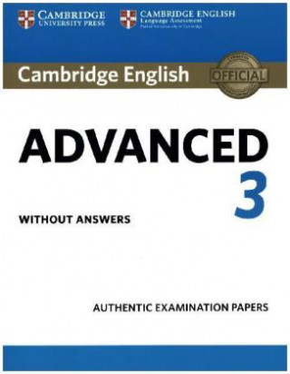 Könyv Cambridge English Advanced 3 - Student's Book without answers 