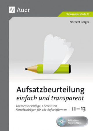 Carte Aufsatzbeurteilung einfach und transparent 11-13, m. 1 CD-ROM Norbert Berger