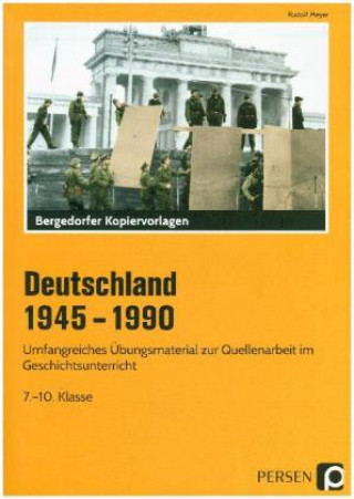 Carte Deutschland 1945 - 1990 Rudolf Meyer