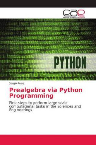 Kniha Prealgebra via Python Programming Sergio Rojas