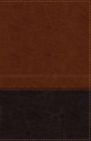 Kniha NIV, Reference Bible, Giant Print, Imitation Leather, Brown, Red Letter Edition, Indexed, Comfort Print Zondervan