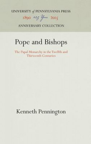 Książka Pope and Bishops Kenneth Pennington