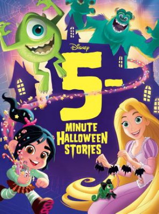 Knjiga 5-Minute Halloween Stories Disney Storybook Art Team