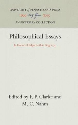 Книга Philosophical Essays F P Clarke