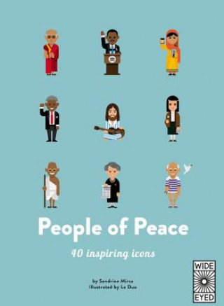 Könyv People of Peace: 40 Inspiring Icons Sandrine Mirza