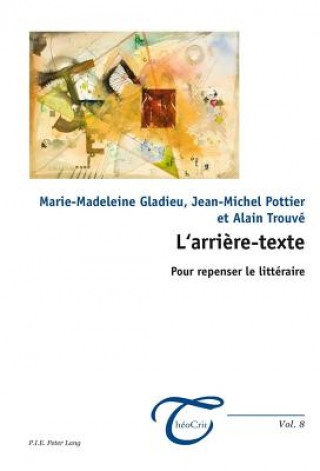 Boek L'arriere-Texte Marie-Madeleine Gladieu