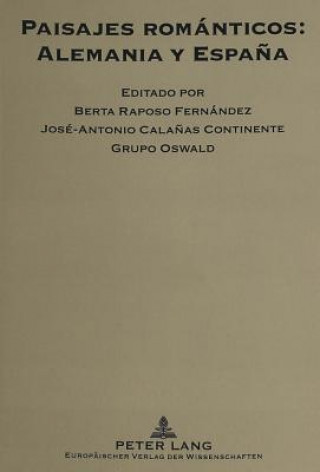Könyv Paisajes romanticos: Alemania y Espana Berta Raposo Fernández