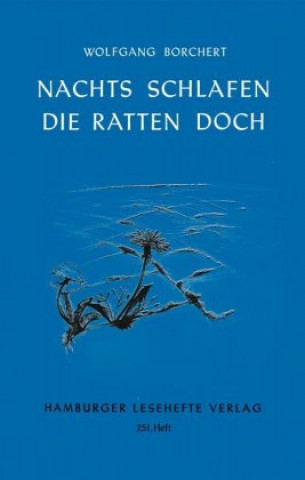 Книга Nachts schlafen die Ratten doch Wolfgang Borchert