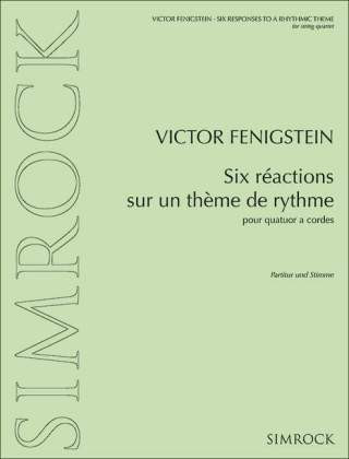 Книга Six réactions sur un th?me de rythme Viktor Fenigstein