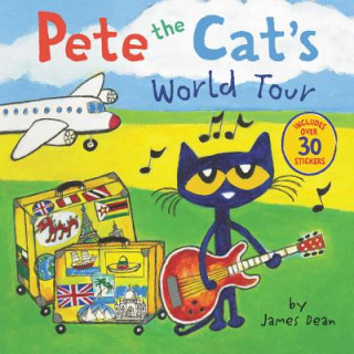 Carte Pete the Cat's World Tour James Dean