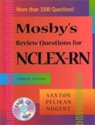 Kniha Mosby's Review Questions for Neclex-Rn Saxton