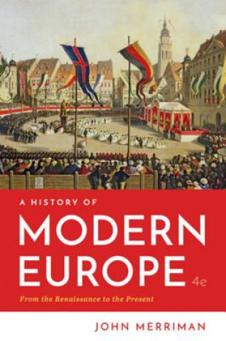 Knjiga History of Modern Europe Merriman