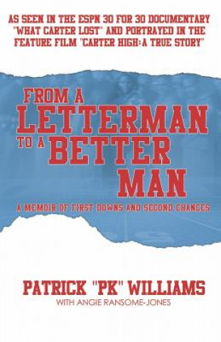 Könyv From a Letterman to a Better Man PATRICK WILLIAMS