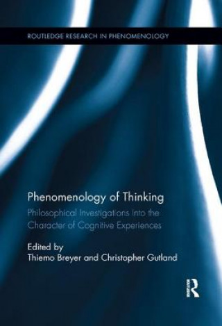 Livre Phenomenology of Thinking 