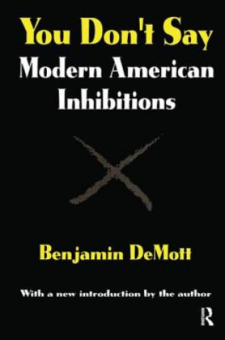 Boek You Don't Say Benjamin DeMott