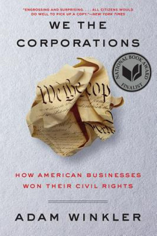 Könyv We the Corporations Adam Winkler