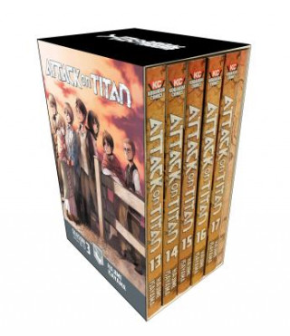 Książka Attack On Titan Season 3 Part 1 Manga Box Set Hajime Isayama