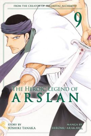 Könyv Heroic Legend Of Arslan 9 Yoshiki Tanaka