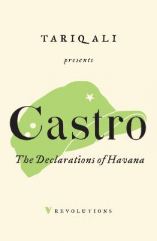 Kniha Declarations of Havana Fidel Castro