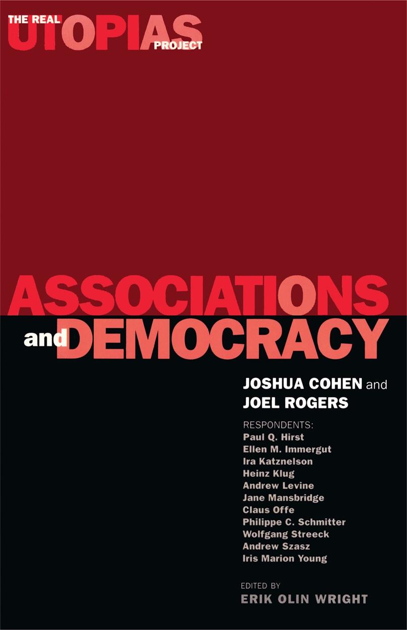Книга Associations and Democracy Joel Rogers