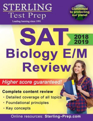 Könyv Sterling Test Prep SAT Biology E/M Review TEST PREP STERLING