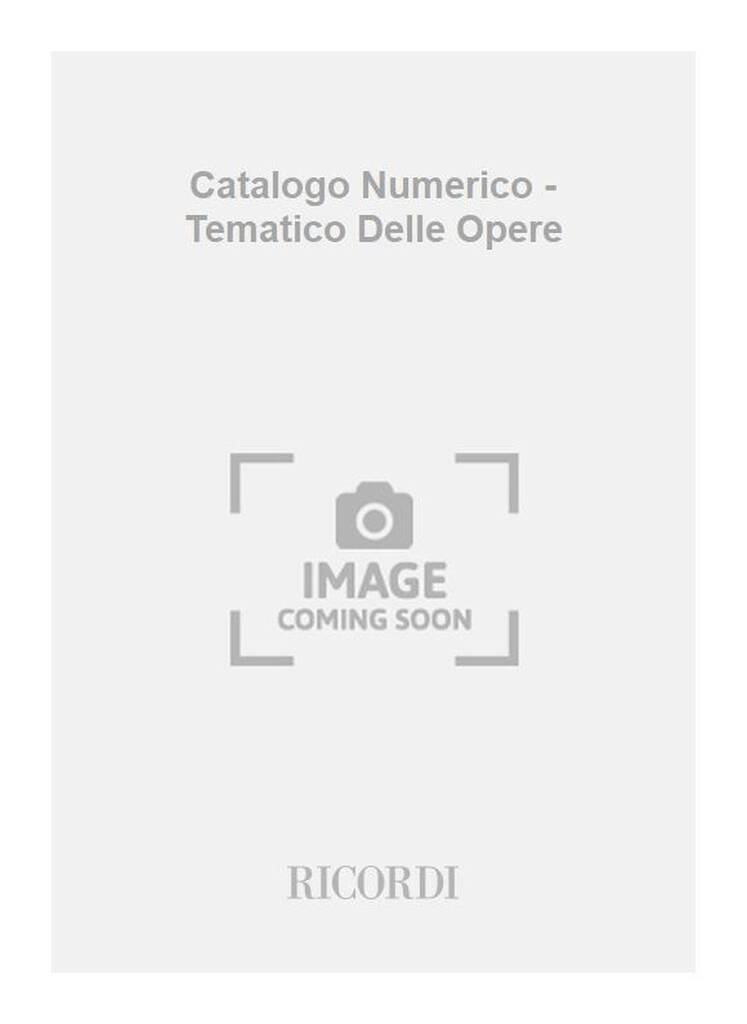 Carte Catalogo Numerico-Thematico Bk A VIVALDI